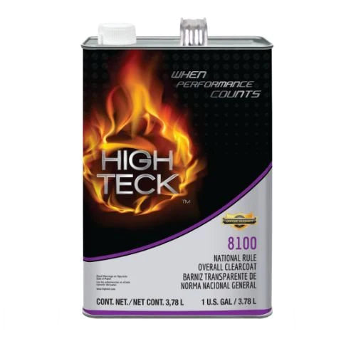 High Teck 8100 4:1 Premium Clear Coat Gallon Kit image 1