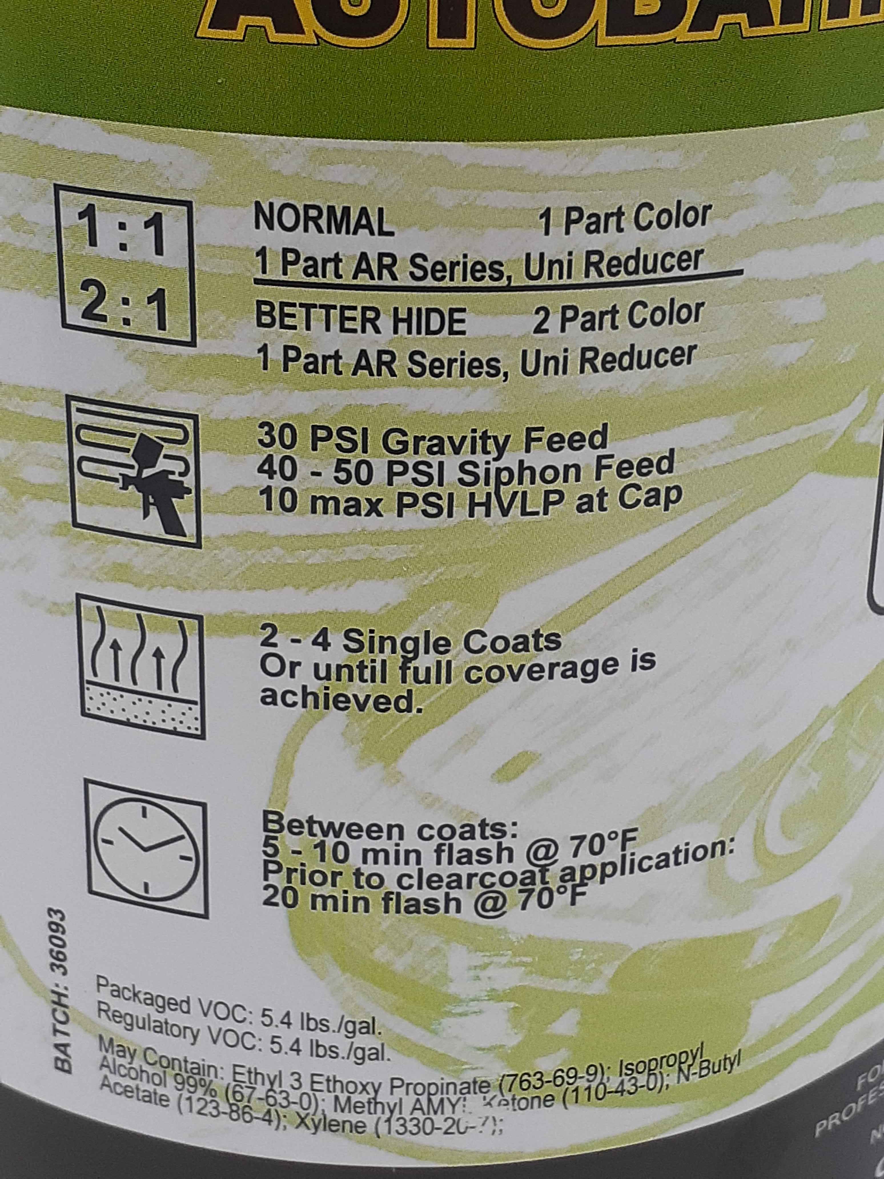 Autobahn AB-955 Ebony Black (GM WA 8555)